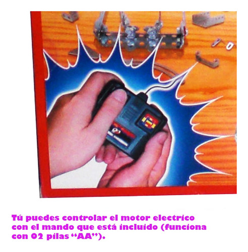 Juego Para Armar Mecano - 226 Piezas Con Motor