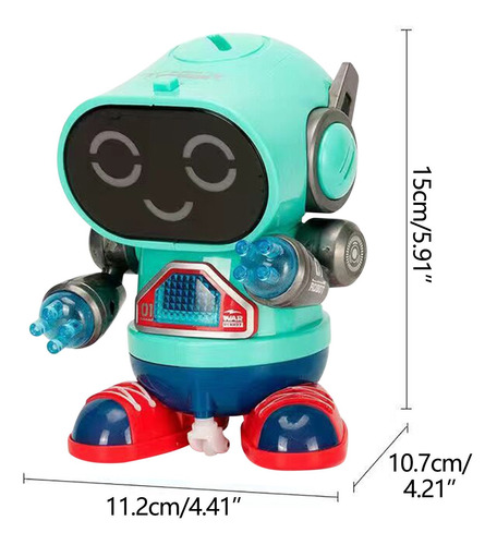 Juguete Robot Eléctrico Educativo Infantil Dancing Robo 
