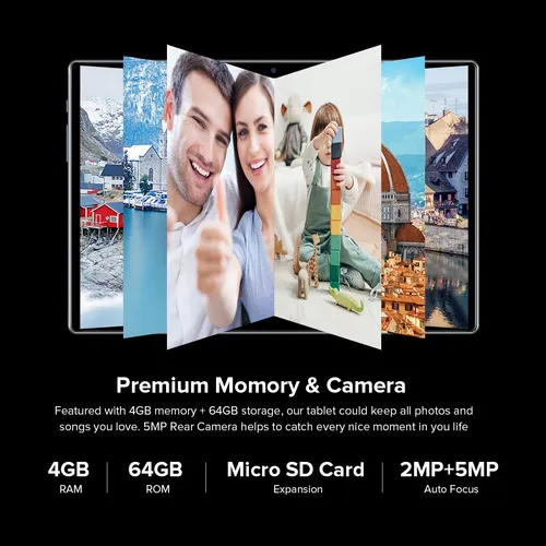 Tablet Teclast P20hd De 10,1 , 4 Gb De Ram, 64 Gb De Rom, An