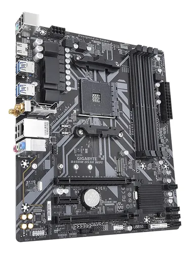 Motherboard Gigabyte B450m Ds3h Wifi Rev1.5 Amd Am4 5000