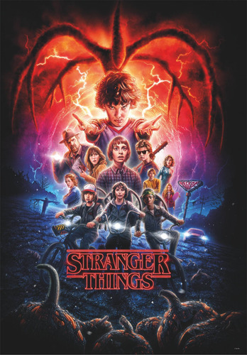 Rompecabezas Stranger Things 1000 Pz Clementoni Once Poster