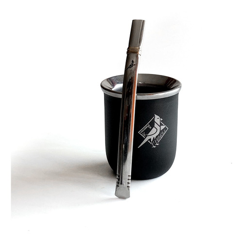 Imagen 2 de 7 de ¡apa Que Caño + Apa Que Bombilla ! Mate Y Bombilla De Acero