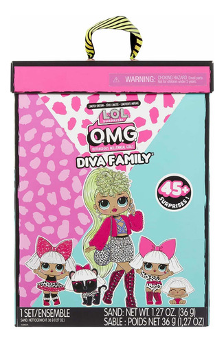Lol Surprise Omg Diva Family Pack