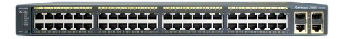 Switch Cisco Catalyst Ws-c2960g-48tc-l 10/100 Port 2x Dual  
