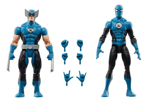 Marvel Legends Series Wolverine Y Spider-man Hasbro