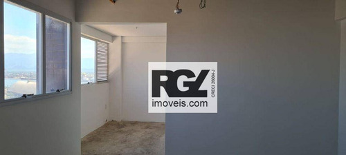 Imagem 3 de 7 de Andar Corporativo Para Alugar, 38 M² Por R$ 2.000,00/mês - Ponta Da Praia - Santos/sp - Ac0012