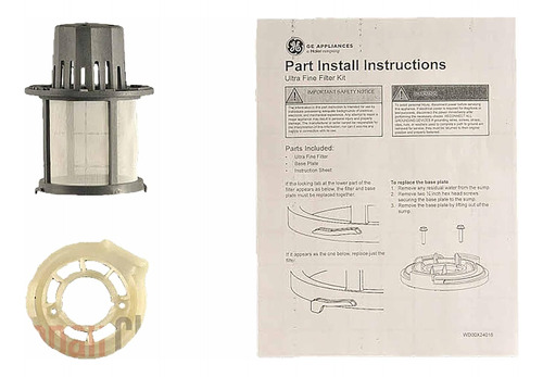 Wd49x24057 Kit De Filtro Ultrafino Para Lavavajillas