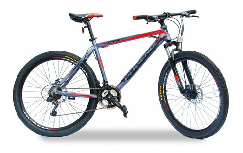 Bicicleta Phoenix Rodado 26 Aluminio Freno Disco Y Shimano