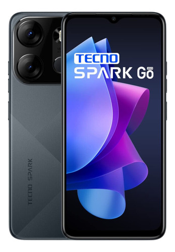 Smartphone Tecno Spark Go 2023 4gb+64gb Dual Sim Color Negro interminable