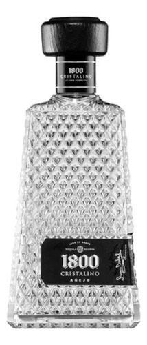 Pack De 4 Tequila 1800 Cristalino Anejo 700 Ml