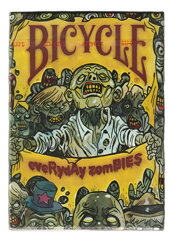 Bicycle Everyday Zombie, 54 Cartas, Poker Profesional Origin
