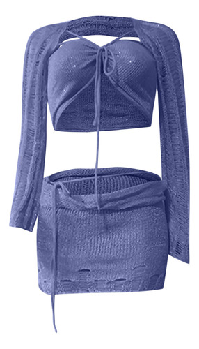 Calças, Moda Feminina, Suéter De Malha Com Miçangas, Cor Sól