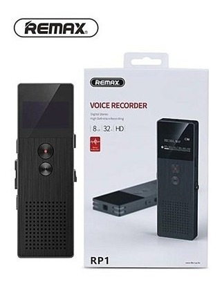 Grabadora De Voz Periodista Digital Remax Slim 32 Hora 8g Hd