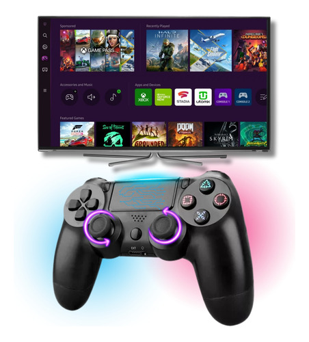 Controle Para Tv Samsung Gaming Hub Xbox Game Pass Geforce