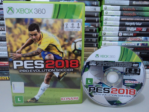Pes 2018 Xbox 360 Jogo Original (Usado)