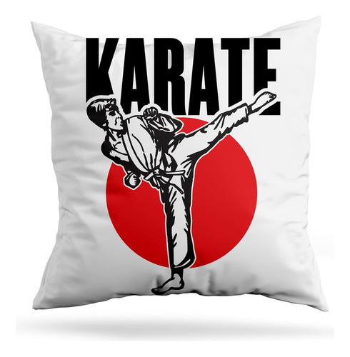 Cojin Deco Flag Karate (d0138 Boleto.store)
