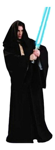 Traje De Cosplay De Caballero Negro De Star Wars Cloak Jedi