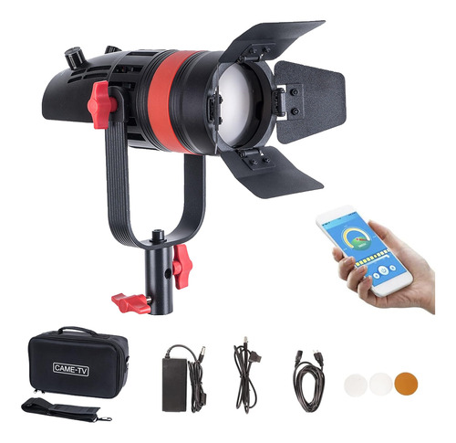 Came-tv Boltzen Q-55wmkii Cob 55w Fresnel Kit De Luz De Vide