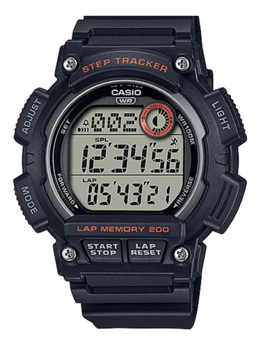 Reloj Casio Ws-2100 Lap Memory 200  Wr100 Metros 1 Pago