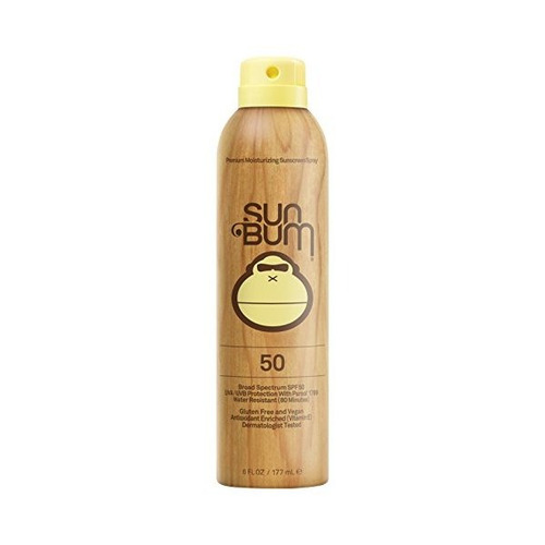 Aerosol Sun Bum Hidratante Protector Solar, Spf 15, 6 Oz Bot