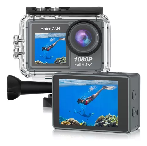 GoPro Hero — Cámara de acción digital impermeable para viajes con pantalla  táctil de 1080p HD Video de 10MP fotos