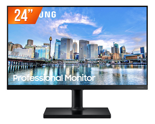 Monitor Led Ips 24  Full Hd Samsung 75hz Lf24t450fqlxzd