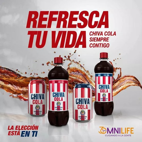 Bebida Chiva Cola 18 Botellas Sabor Tradicional De 600ml