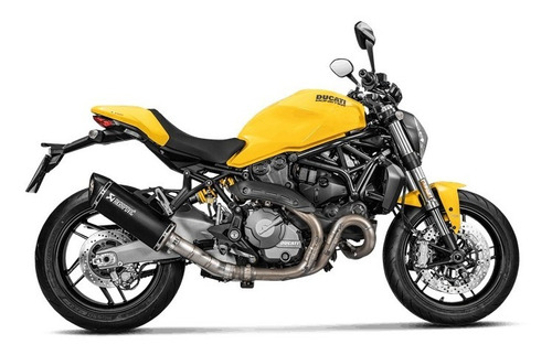 Imagen 2 de 5 de Escape Akrapovic S-d12so8-rtbl Moto Ducati Monster 821