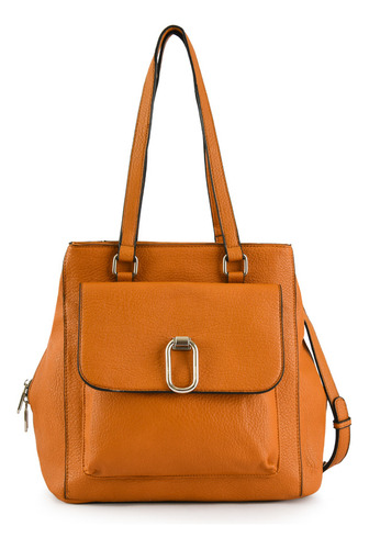Cartera Dos Asas Grande Arwen Camel