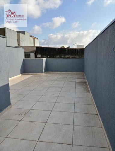 Imagem 2 de 7 de Cobertura Com 3 Dormitórios À Venda, 134 M² Por R$ 450.000,00 - Parque Oratório - Santo André/sp - Co0997