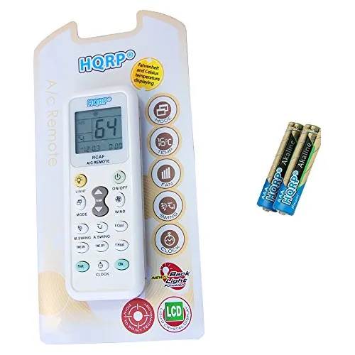 comprar Control Remoto Hqrp Compatible Con Haier Hwf08xc5 Hwr05xc5