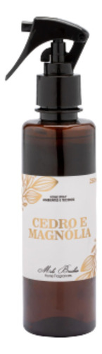 Home Spray Cedro E Magnolia 250ml Aroma Para Ambientes