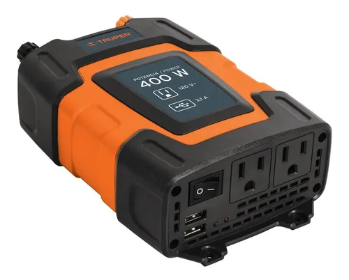 Inversor De Corriente Convertidor 400w Con Puerto Usb 