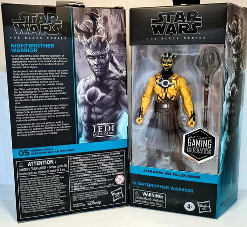 --- Culpatoys Nightbrother Warrior Star Wars Black Serie ---