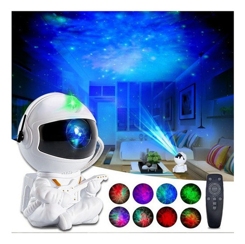 Proyector De Luz Nocturna Astronaut Galaxy Starry Sky B