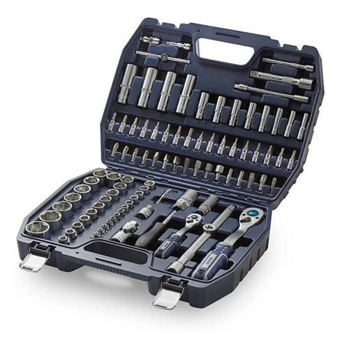 Imagen 2 de 7 de Juego Llave Tubo Bocallaves Bremen 1/2-1/4 Mm 94pz Cod. 6380