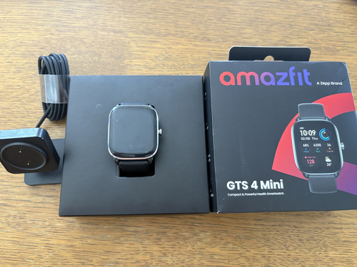 Reloj Smart Watch Amazfit Gts 4 Mini Poco Uso Negro Negro (Usado)