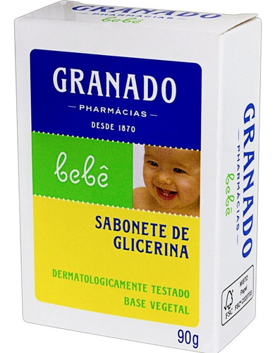 Sabonete Granado Bebe Nene Nenem Baby Infantil 90g