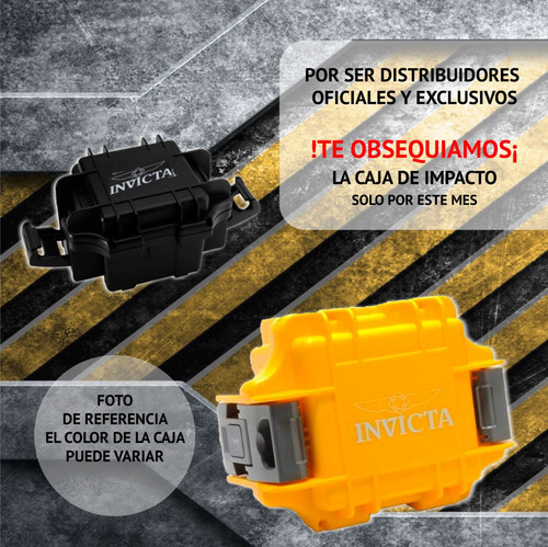 Reloj Invicta 43792 Verde Amarillo Hombres