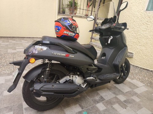 Maxiscooter Sym Citycom S 300i Euro 4 Abs Gris Mate