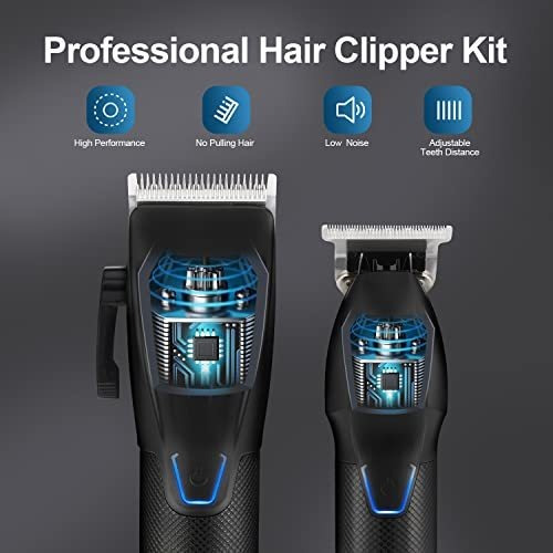 Cortapelos Dumite Para Hombre, Kit De Corte De Cabello Profe