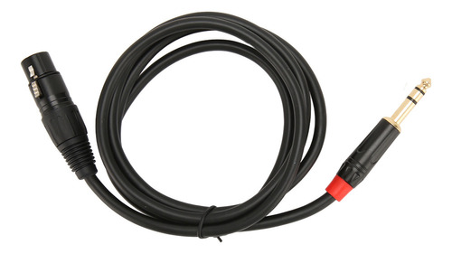 Cable Hembra Balanceado Xlr A 1/4 Pulgadas, 6,35 Mm, Bajo Ni