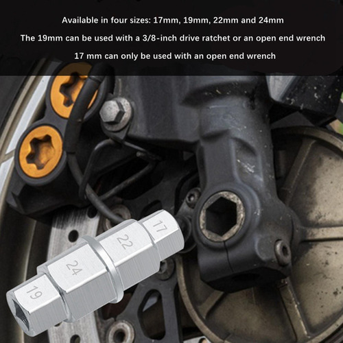 Herramienta De Eje Hexagonal Para Motocicletas, Herramienta