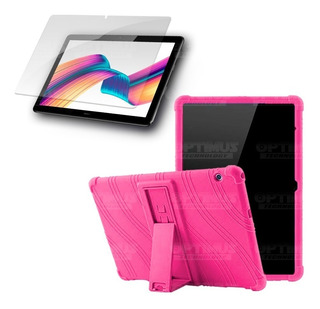 Vidrio Y Estuche Silicona Tablet Mediapad Para Huawei T5-10