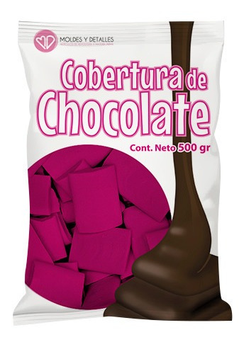 Cobertura De Chocolate Rosa 500grs Myd 4008-p