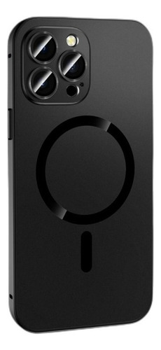 Funda De Pc Esmerilada Con Película De Lente For iPhone 14