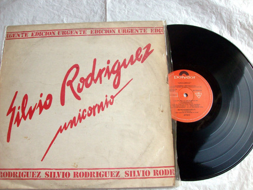 Silvio Rodriguez - Unicornio / Vinilo 1º Ed. 1983 Ex