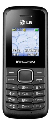 LG B220 Dual SIM 32 MB preto 32 MB RAM