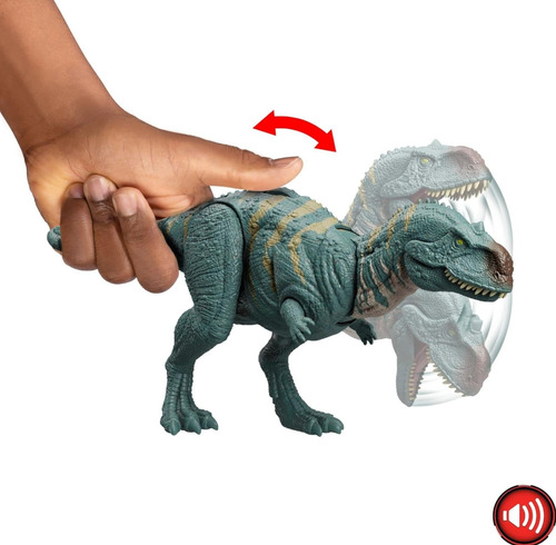 Jurassic World Majungasaurus Major 34cm C/ Som Epic Mattel