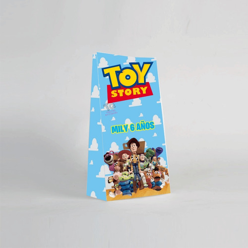 Bolsas Toy Story Para Sorpresitas O Souvenirs Pack X10